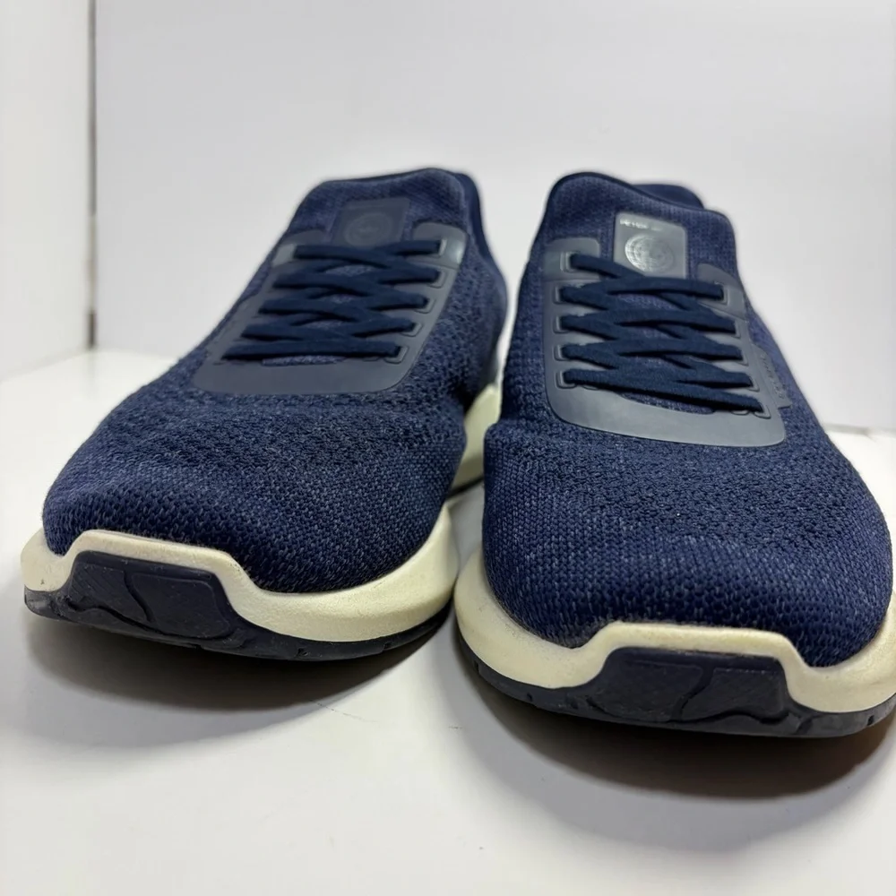 PETER MILLAR Hyperlight Apollo Crown Sport Navy Knit Slip On Sneakers Size 11